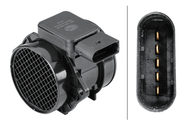 8ET358095351 HELLA HELLA HYUNDAI Витратомір повітря Tucson 2,0 04-.