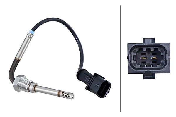 6PT010376521 HELLA Датчик температури вихлопних газів (перед DPF) JEEP RENEGADE 1.6D 07.14-