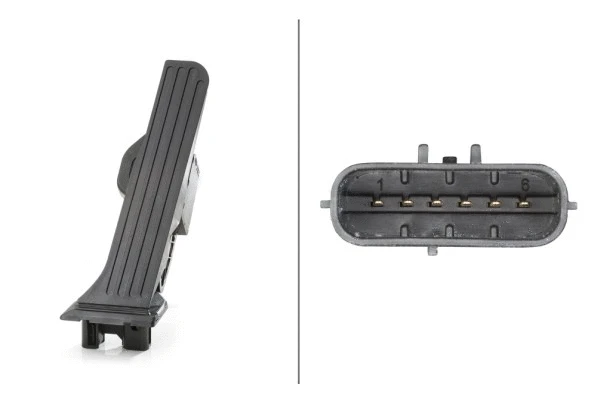 6PV008890711 HELLA HELLA VW Датчик положення педалі акселератора Audi Q3,Golf Plus,Sharan,Tiguan,Skoda Yeti