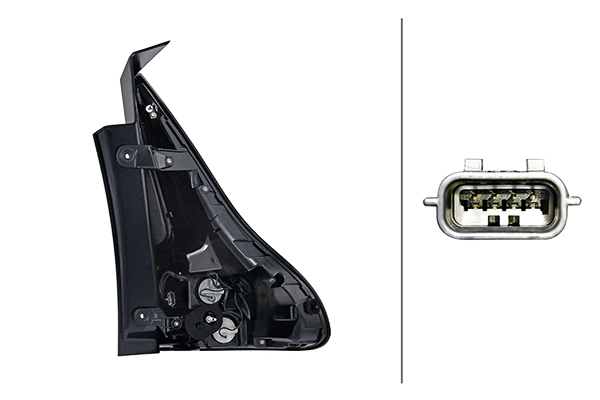 2SD012313111 HELLA Ліхтар задній лів (зовнішн, P21W) RENAULT GRAND SCENIC IV 12.16-