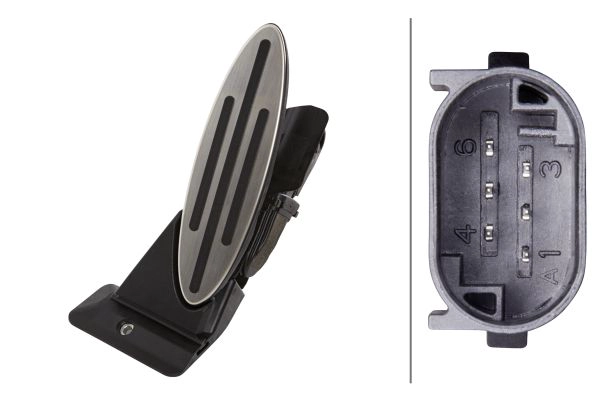 6PV010946271 HELLA Педаль газу MINI (F55), (F56), (F57), (R56), (R57), (R58), (R59), CLUBMAN (F54), CLUBMAN (R55), CLUBVAN (R55), COUNTRYMAN (F60), COUNTRYMAN (R60), PACEMAN (R61) 1.2-2.0D 09.06-