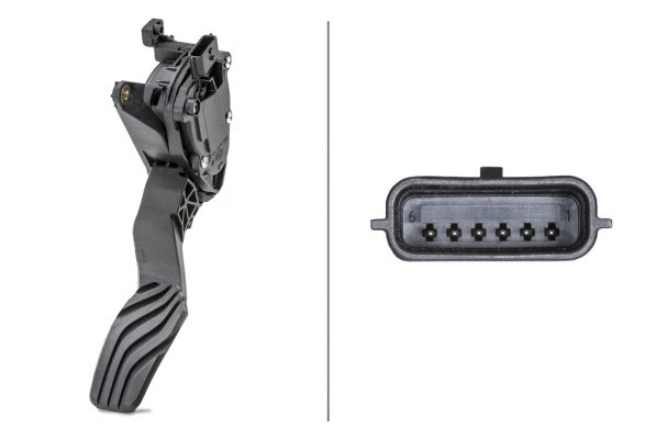 6PV012902701 HELLA Педаль газу NISSAN MICRA V 0.9/1.0/1.5D 12.16-