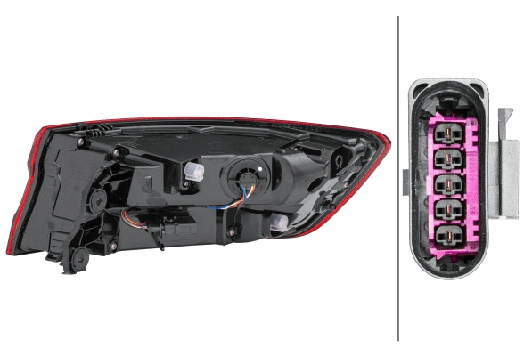 2SD012246171 HELLA HELLA AUDI Задній ліхтар лів. зовн. A4 B9 15-
