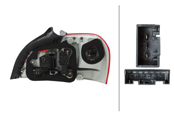 2VP010756211 HELLA HELLA BMW Задній ліхтар лівий LED 1 Кабріолет (E88), 1 Купе (E82)