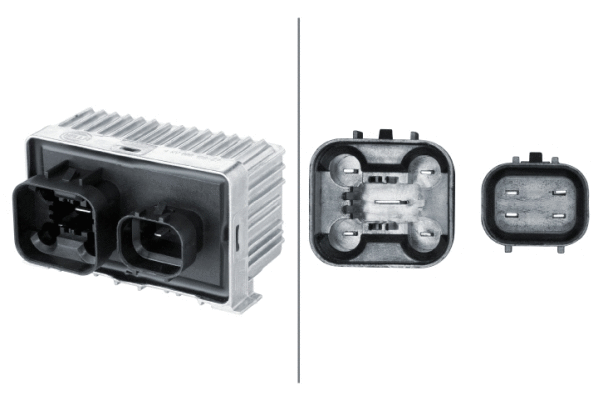 4RV008188671 HELLA Контролер/реле свічок накалу CITROEN JUMPER III  FORD RANGER, TOURNEO CUSTOM V362, TRANSIT, TRANSIT CUSTOM V362, TRANSIT TOURNEO, TRANSIT V363  LAND ROVER DEFENDER 2.2D/2.4D/3.2D 04.06-