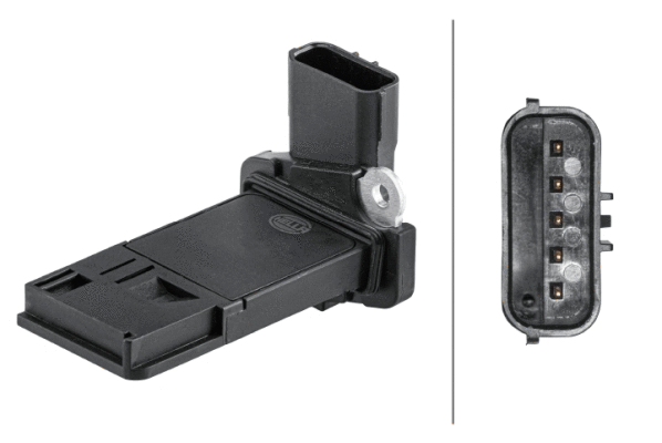 8ET358095581 HELLA Витратомір повітря (5 pin, картрідж) ACURA MDX, RDX, TLX, HONDA ACCORD IX, ACCORD VIII, CITY V, CIVIC IX, CIVIC VIII, CROSSTOUR I, CR-V III, CR-V IV, CR-Z, FR-V, HR-V, INSIGHT 1.2-3.7 09.05-