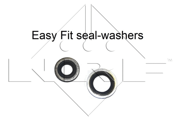 35530 NRF Радиатор кондиционера