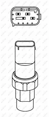38933 NRF Пневматичний вимикач AC