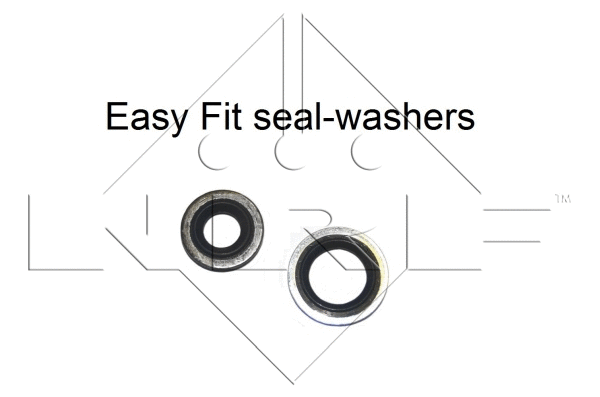 350082 NRF Радиатор кондиционера