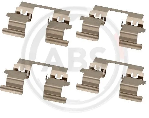 2008Q A.B.S. Комплектуючі гальмівних колодок