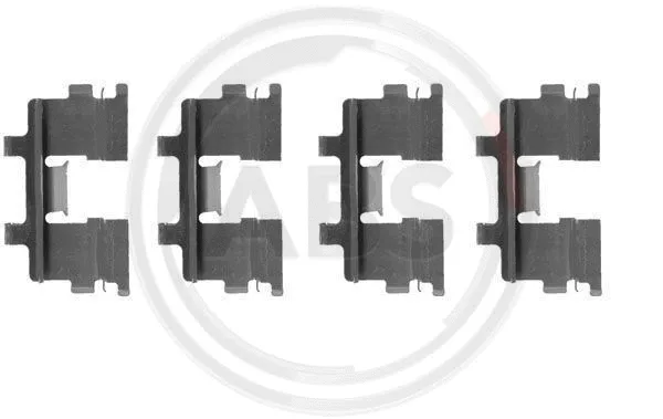 1015Q A.B.S. Гальмівні колодки (монтажний набір)