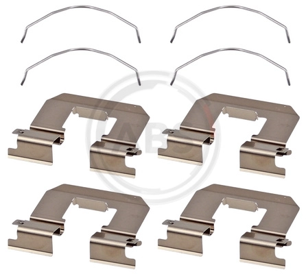 0160Q A.B.S. SPRĘŻYNKI DO SZCZĘK HAM. VOLVO XC40 17-