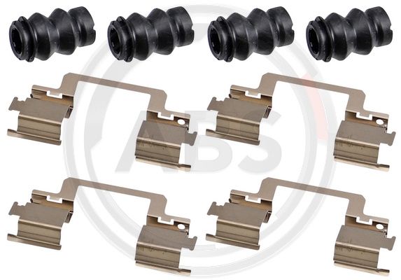 0121Q A.B.S. Планка супорта (переднього) прижимна (к-кт) VW Amarok 2.0/3.0 TDI 10-