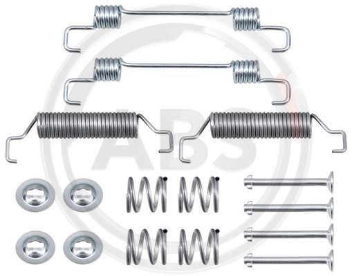 0052Q A.B.S. SPRĘŻYNKI DO SZCZĘK HAM. MASTER III 10- TYŁ