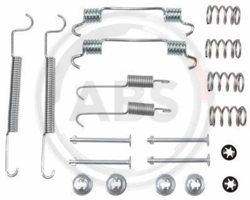 0873Q A.B.S. Монтажний набір гальмівних колодок