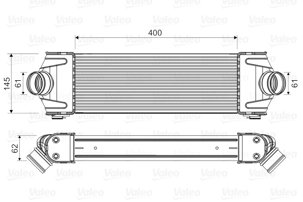 818550 VALEO Интеркулер