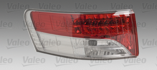 043962 VALEO Ліхтар задній Лів (зовнішн, LED) TOYOTA AVENSIS T27 Універсал 11.08-01.12