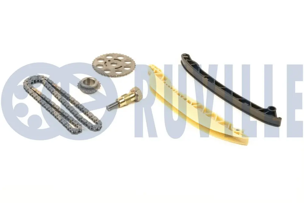 580114 RUVILLE RUVILLE FORD К-т ланцюга ГРМ (ланцюг+2шт. спрямував. + 2шт. шестерня) Fiesta V,Ka 1.3 96-