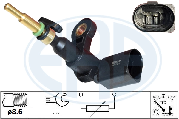 331061 ERA CZUJNIK TEMP SILNIKA WODY 331061 SZT ERA