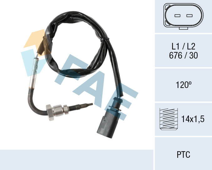 68019 FAE Sensor, exhaust gas temperature