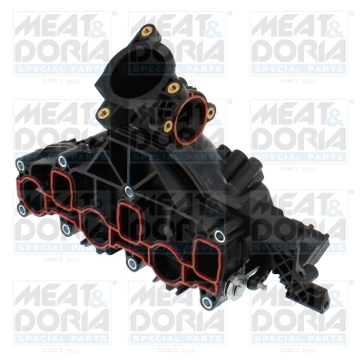 89428 MEAT & DORIA Впускний колектор SEAT IBIZA IV, IBIZA IV SC, IBIZA IV ST  SKODA FABIA II, ROOMSTER, ROOMSTER PRAKTIK  VW POLO V 1.2D 10.09-05.15