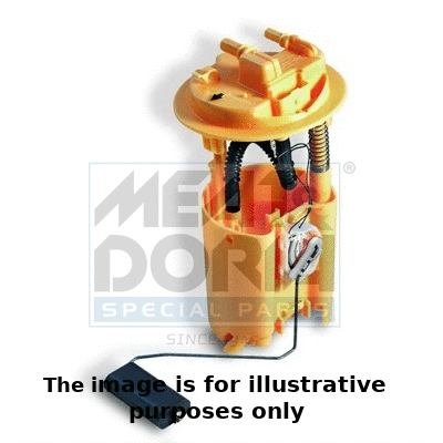 79009E MEAT & DORIA Датчик рівня палива CITROEN BERLINGO, XSARA PICASSO  PEUGEOT 206, PARTNER 1.6D/1.9D/2.0D 06.96-12.15