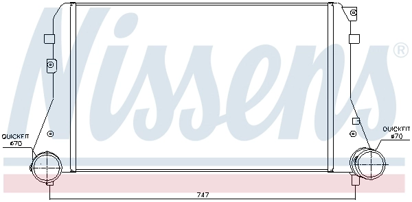 VNA4227 AVA QUALITY COOLING Интеркулер
