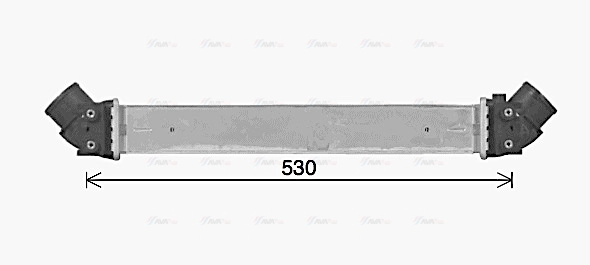 FD4677 AVA QUALITY COOLING Интеркулер