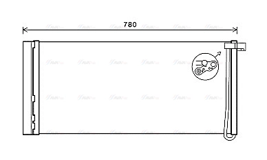 PR5083D AVA QUALITY COOLING Радиатор кондиционера