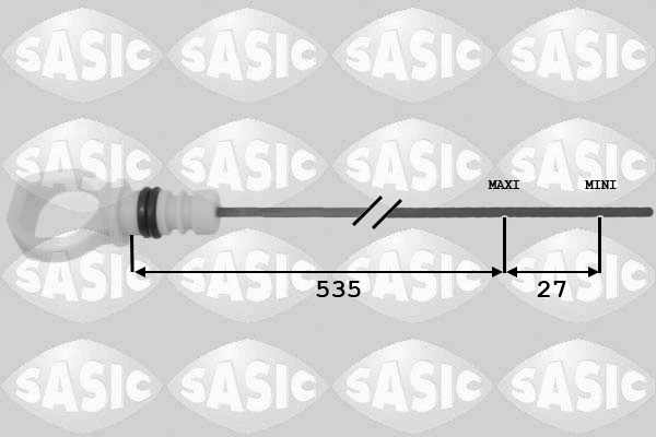 1940017 SASIC Щуп рівня мастила CITROEN C4, C4 GRAND PICASSO I, C4 I, C4 PICASSO I, C5 II, C5 III, C8, JUMPY II  FIAT SCUDO  PEUGEOT 307, 308, 308 I, 407, 508, 508 I, 607, 807, EXPERT, EXPERT TEPEE 2.0D 10.03-
