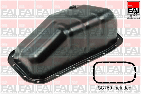 PAN007 FAI AutoParts Масляный поддон