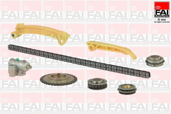 TCK266NG FAI AutoParts ZESTAW ЈAСCUCHA ROZRZҐDU SAAB 2,0-2,3 9-3/9-5