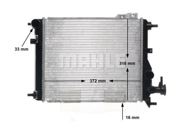 CR1115000S Mahle / Knecht Радиатор двигателя