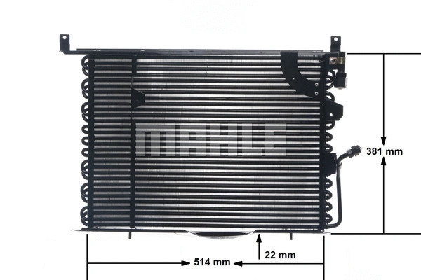 AC149000S Mahle / Knecht Радиатор кондиционера