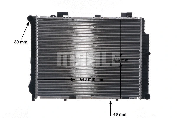 CR309000S Mahle / Knecht Радиатор двигателя