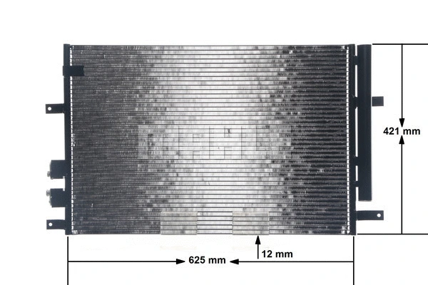 AC693000S Mahle / Knecht Радиатор кондиционера