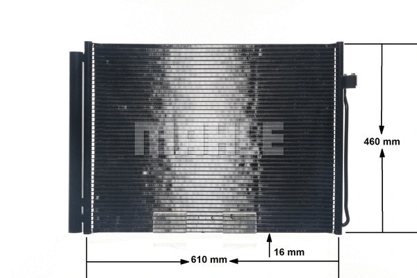 AC405000S Mahle / Knecht Радиатор кондиционера