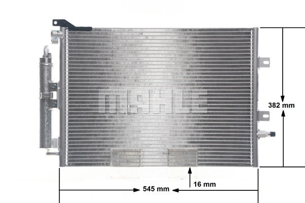 AC720000S Mahle / Knecht Радиатор кондиционера