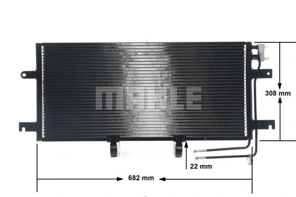 AC332000S Mahle / Knecht Радиатор кондиционера