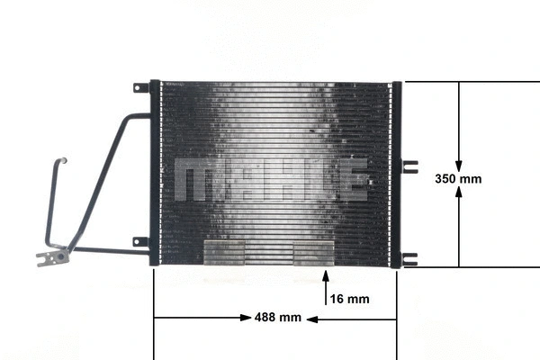 AC226000S Mahle / Knecht Радиатор кондиционера