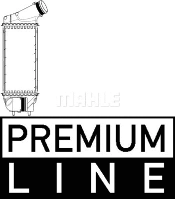 CI311000P Mahle / Knecht Интеркулер