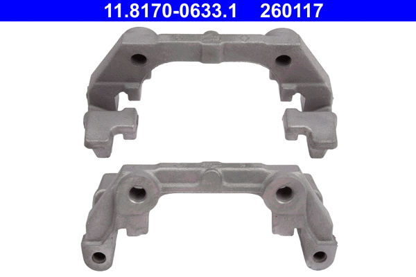 11817006331 ATE Скоба, супорт гальма задн OPEL GT, SIGNUM, VECTRA C, VECTRA C GTS  SAAB 9-3, 9-3X 1.6-3.2 04.02-02.15