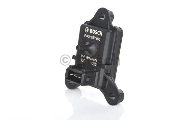 F00099P003 BOSCH Датчик тиску у впускному колекторі (3 pin) IVECO DAILY III  CITROEN AX, BX, C3 I, EVASION, JUMPER I, JUMPER II, XM, XSARA, ZX  FIAT BRAVA, BRAVO I, CINQUECENTO, COUPE, DUCATO, ELBA 0.9-2.8D 10.84-