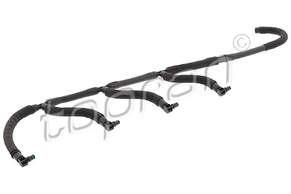 116528 TOPRAN Трубка переливу палива (довжина 2 470мм) AUDI A1, A3  SEAT ALTEA, ALTEA XL, IBIZA IV, IBIZA IV SC, IBIZA IV ST, LEON, TOLEDO IV  SKODA FABIA II, OCTAVIA II, RAPID, ROOMSTER 1.6D 02.09-09.20