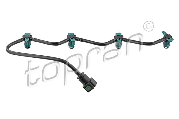 305378 TOPRAN Шланг переливу VOLVO C30, S40 II, S60 II, S80 II, V40, V50, V60 I, V70 III  FORD C-MAX II, FOCUS III, GALAXY II, GRAND C-MAX, MONDEO IV, S-MAX, TOURNEO CONNECT V408 NADWOZIE WIELKO 01.10-