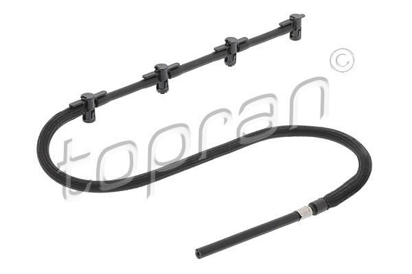 503896 TOPRAN Трубка переливу палива (довжина 2 1240мм) BMW 1 (E81), 1 (E82), 1 (E87), 1 (E88), 1 (F20), 1 (F21), 2 (F22, F87), 3 (E90), 3 (E91), 3 (E92), 3 (E93), 3 (F30, F80), 3 (F31) 1.6D/2.0D 09.06-06.19