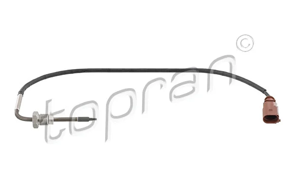 638568 TOPRAN Датчик температури вихлопних газів (перед DPF) AUDI A1  SEAT IBIZA IV, IBIZA IV SC, IBIZA IV ST, TOLEDO IV  SKODA FABIA II, RAPID, ROOMSTER, ROOMSTER PRAKTIK  VW POLO V 1.6D 05.09-12.19