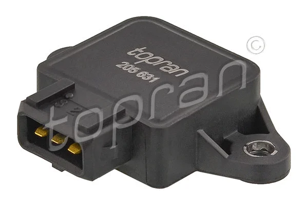 205631 TOPRAN Датчик положення дросельної заслінки VOLVO V70 II  CITROEN AX, EVASION, XANTIA, XM, XSARA, ZX  OPEL ASTRA F, CALIBRA A, FRONTERA A, FRONTERA A SPORT, KADETT E, OMEGA A, OMEGA B 1.4-3.2 09.86-08.07