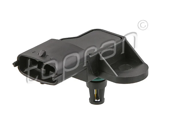 622523 TOPRAN Датчик тиску у впускному колекторі (4 pin) ABARTH 500 / 595 / 695  ALFA ROMEO MITO  DACIA LOGAN II, LOGAN MCV II, SANDERO II  FIAT 500, 500 C, 500L, BRAVA, BRAVO I, BRAVO II 0.9-1.8 09.93-