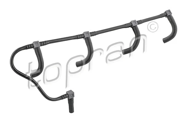 702134 TOPRAN Шланг переливу DACIA DUSTER, LOGAN, LOGAN EXPRESS, LOGAN II, LOGAN MCV, LOGAN MCV II, SANDERO, SANDERO II  RENAULT CAPTUR I, CLIO II, CLIO II/HATCHBACK, CLIO III, CLIO III/HATCHBACK 09.98-